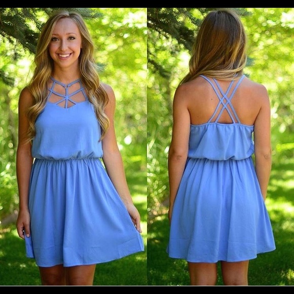 periwinkle blue dress
